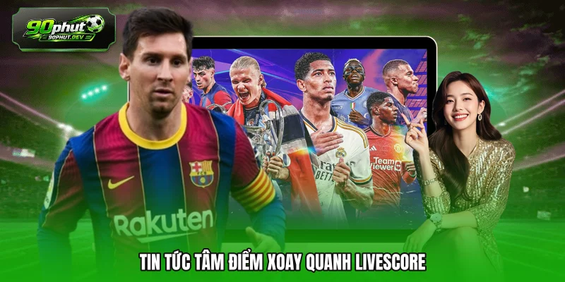 Tin tức tâm điểm xoay quanh Livescore